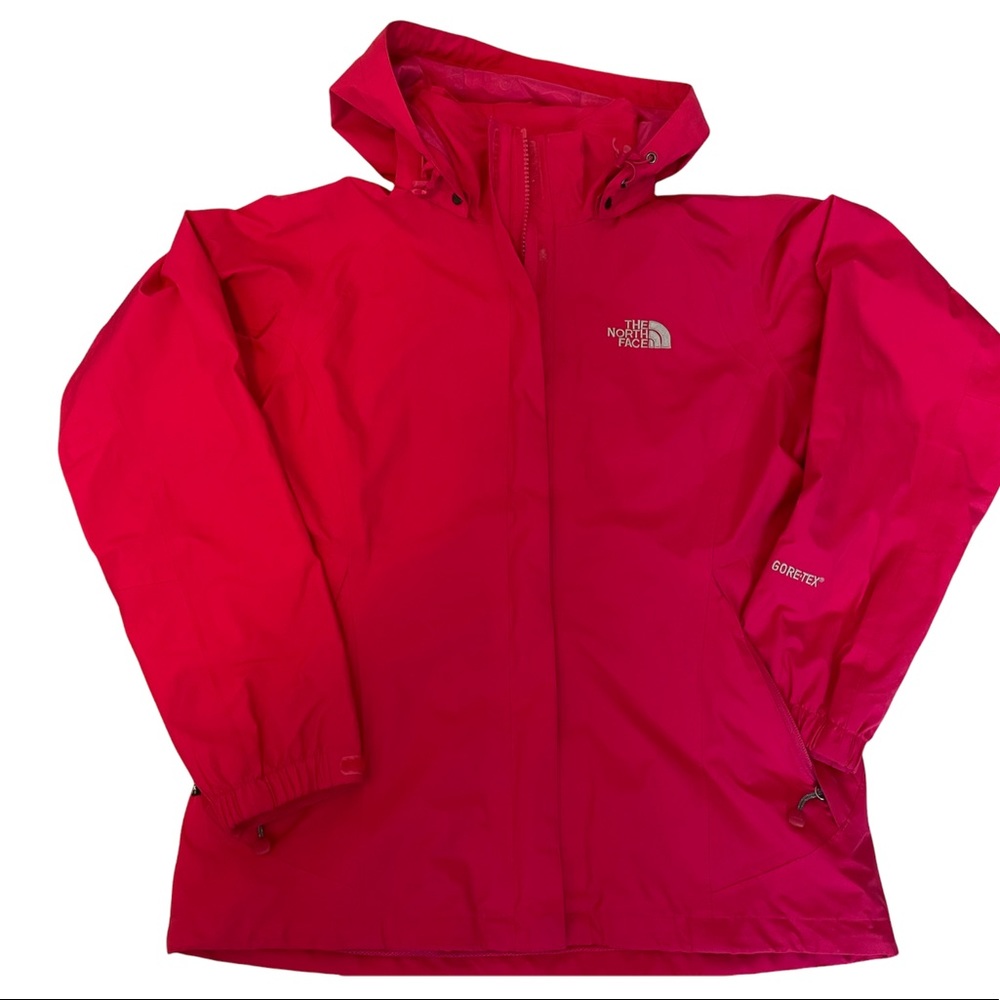 The North Face Goretex Rain Coat Windbreaker Pink